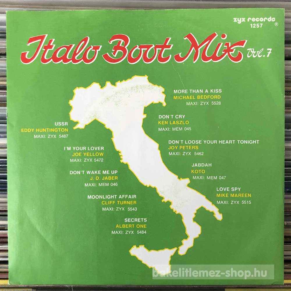 Various - Italo Boot Mix Vol. 7