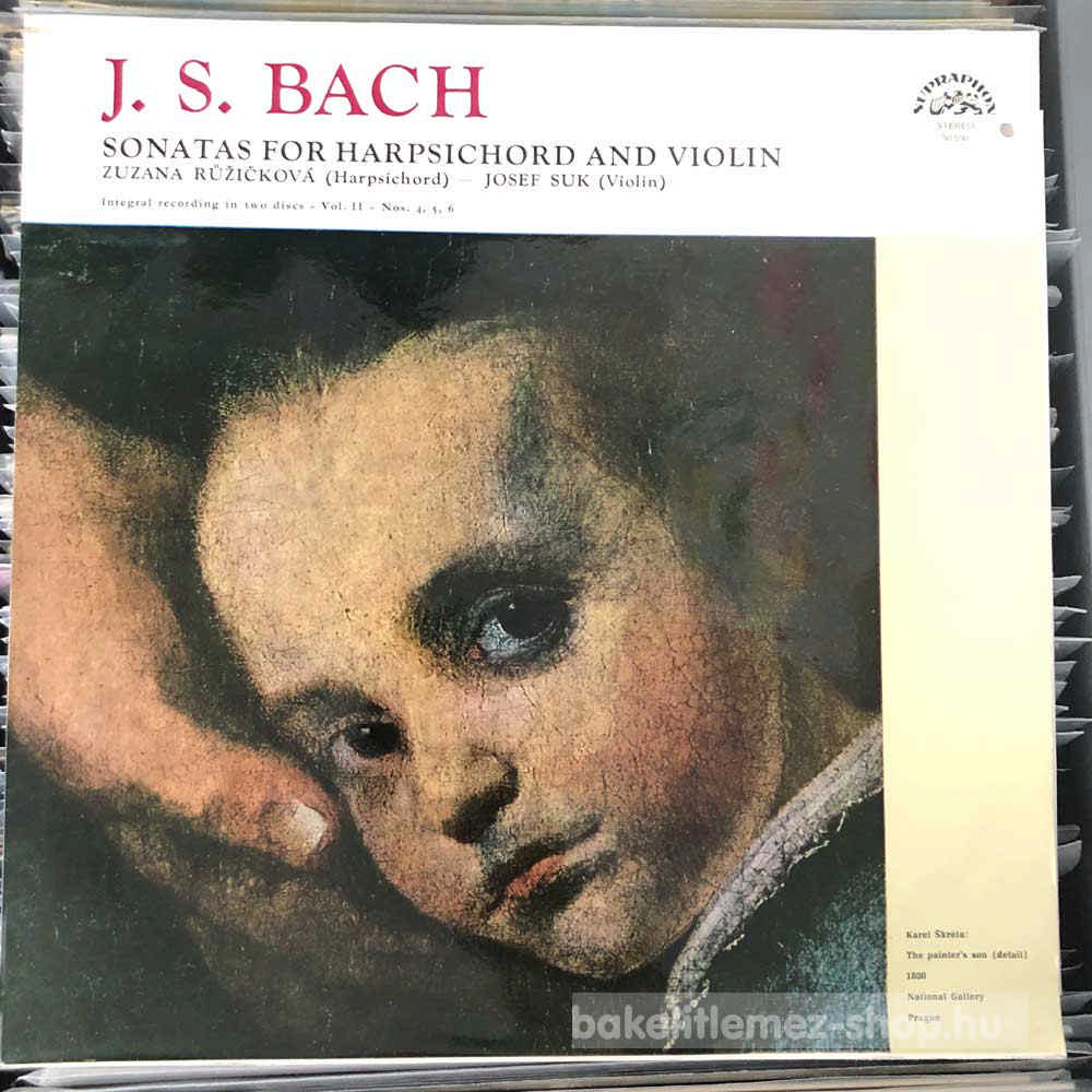 J S Bach - Sonatas For Harpsichord And Violin Vol. II