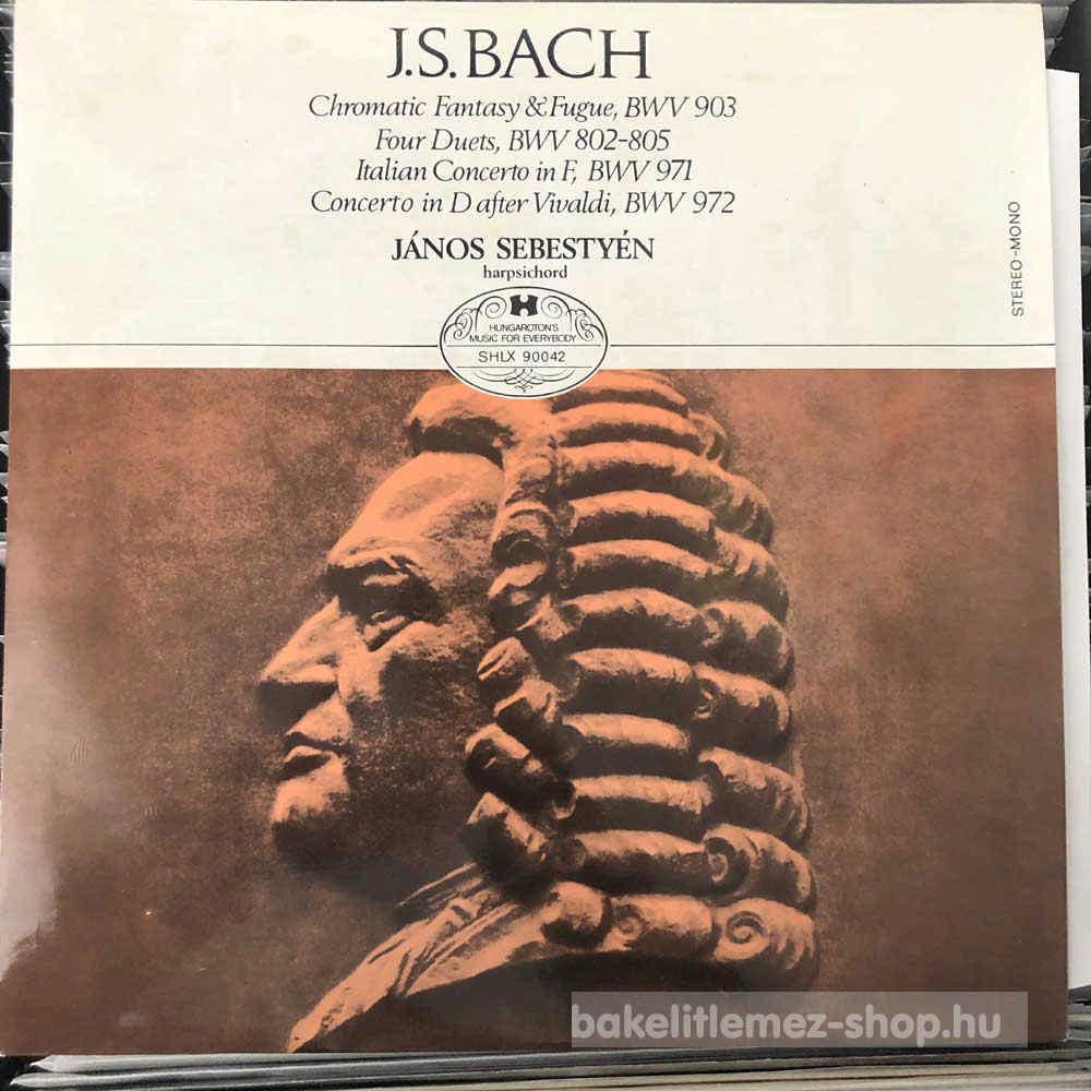 J.S. Bach, János Sebestyén - Four Duets, BWV 802-805 - Italian Concerto In F
