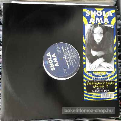 Shola Ama - You Might Need Somebody  (12") (vinyl) bakelit lemez