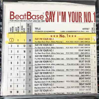 Beat Base - Say Im Your No. 1  (12", Maxi) (vinyl) bakelit lemez