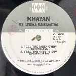 Afrika Bambaataa Presents Khayan  Feel The Vibe  (12")