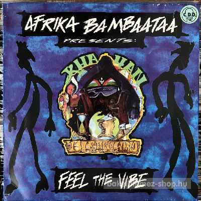 Afrika Bambaataa Presents Khayan - Feel The Vibe  (12") (vinyl) bakelit lemez