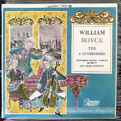 William Boyce - The 8 Symphonies  (LP, Album) (vinyl) bakelit lemez