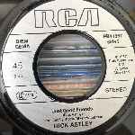 Rick Astley  Whenever You Need Somebody  (7", Single)