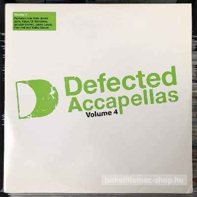 Various - Defected Accapellas Volume 4  (LP, Comp) (vinyl) bakelit lemez