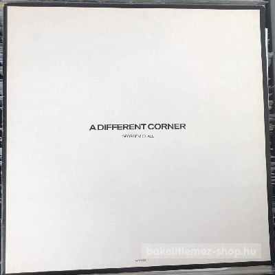 George Michael - A Different Corner  (12") (vinyl) bakelit lemez