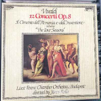 Vivaldi - 12 Concerti Op.8  (3 x Lp, Album) (vinyl) bakelit lemez