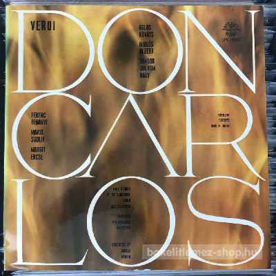 Verdi - Don Carlos Részletek  (LP, Album) (vinyl) bakelit lemez