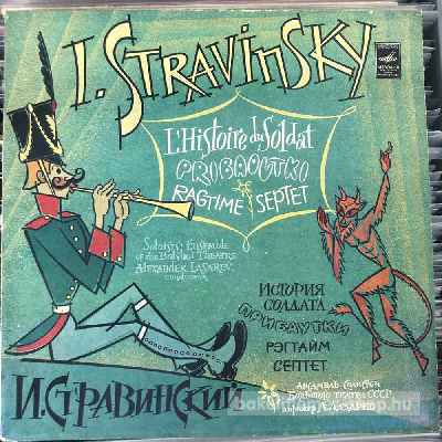 Stravinsky - LHistoire Du Soldat  (LP, Album) (vinyl) bakelit lemez
