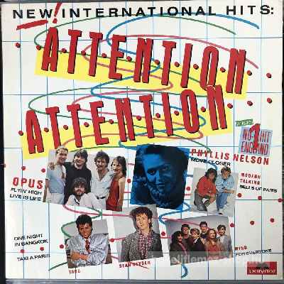 Various - Attention Attention - New International Hits  (LP, Comp) (vinyl) bakelit lemez