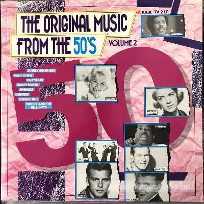 Various - The Original Music From The 50s Volume 2  (2 x Vinyl, Comp) (vinyl) bakelit lemez