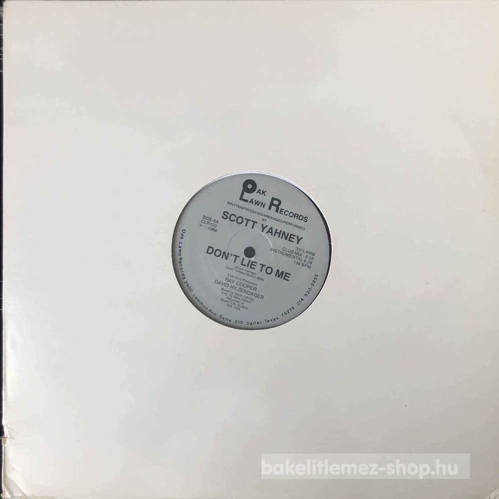 Scott Yahney - Sally-Boy