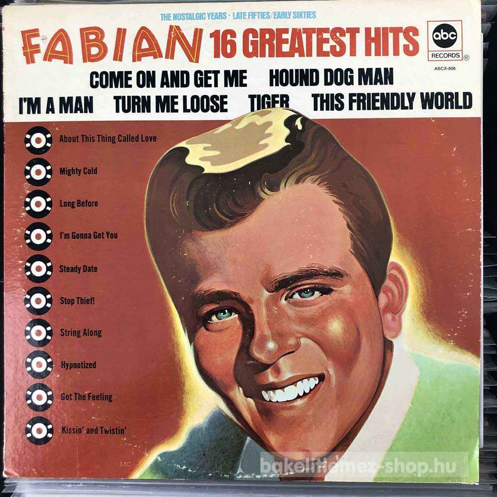 Fabian - 16 Greatest Hits