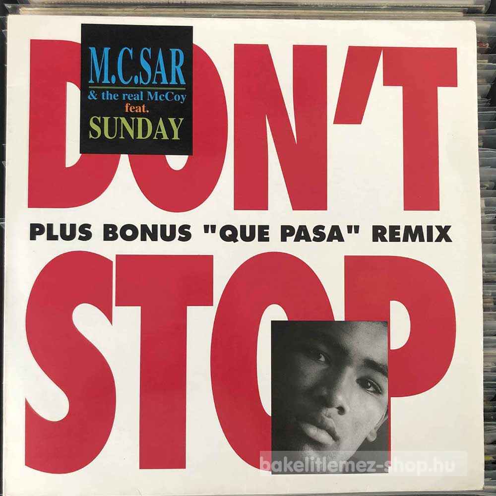 M.C. Sar & The Real McCoy Feat. Sunday - Dont Stop