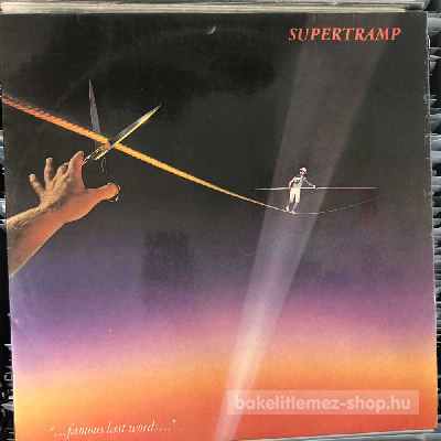Supertramp - Famous Last Words  (LP, Album) (vinyl) bakelit lemez