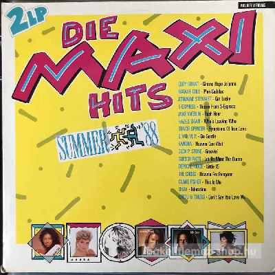 Various - Die Maxi Hits - Summer 88  (2xLP, Comp) (vinyl) bakelit lemez