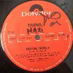 Trans-X  Living On Video, Digital World  (12", Maxi)