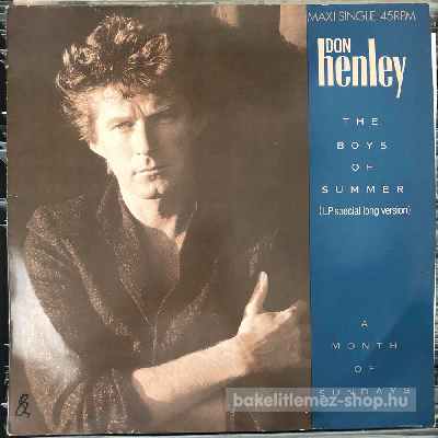 Don Henley - The Boys Of Summer,  A Month Of Sundays  (12", Maxi) (vinyl) bakelit lemez