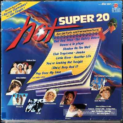 Various - Hot Super 20  (LP, Comp) (vinyl) bakelit lemez