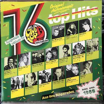 Various - Die Internationalen Top Hits Marz, April 1988  (LP, Comp) (vinyl) bakelit lemez