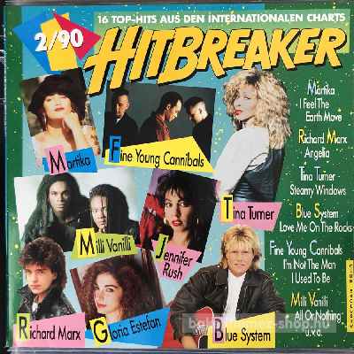 Various - Hitbreaker 2.90 - 16 Top Hits  (LP, Comp) (vinyl) bakelit lemez