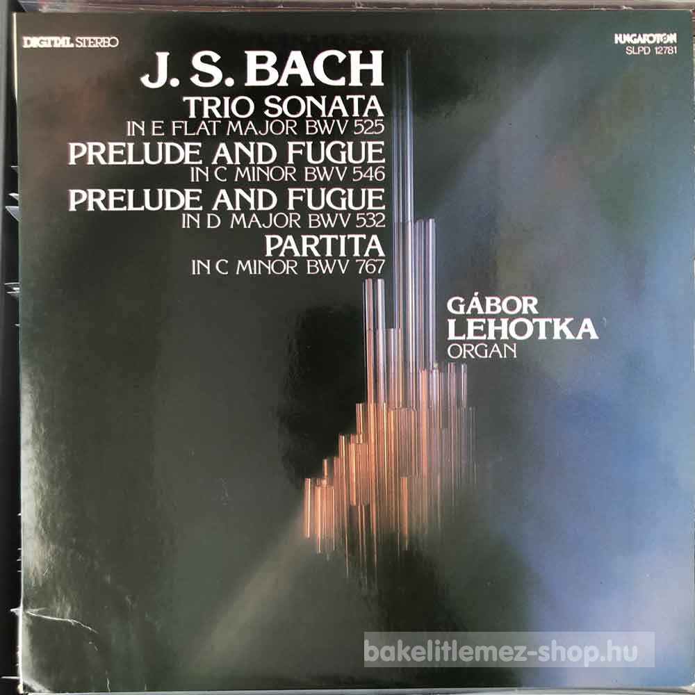J.S. Bach, Gábor Lehotka - Trio Sonata Flat Major BWV 525