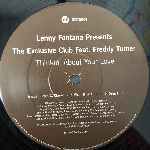 Lenny Fontana Presents The Exclusive Club  Thinkin About Your Love  (12")