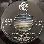 Elton John  Goodbye Yellow Brick Road  (7", Single)