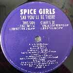 Spice Girls  Say Youll Be There  (12")