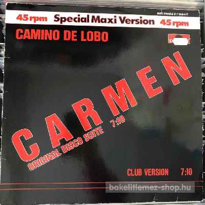 Camino De Lobo - Carmen  (12", Maxi) (vinyl) bakelit lemez