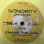 DJ Panic Vs. Maniana, Sonority  Electric March, Chase The Sun  (7")