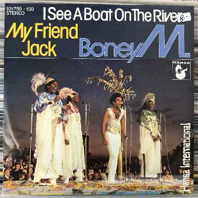 Boney M. - I See A Boat On The River,  My Friend Jack  (7", Single) (vinyl) bakelit lemez