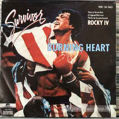 Survivor - Burning Heart  (7", Single) (vinyl) bakelit lemez