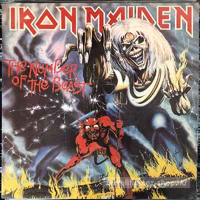 Iron Maiden - The Number Of The Beast  (LP, Album) (vinyl) bakelit lemez