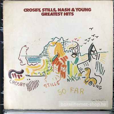 Crosby, Stills, Nash & Young - Greatest Hits  LP (vinyl) bakelit lemez