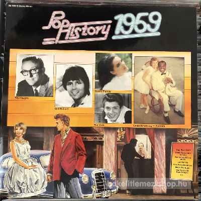 Various - Pop History 1959  (LP, Comp) (vinyl) bakelit lemez