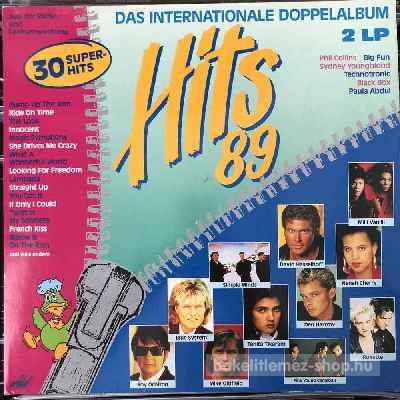 Various - Hits 89 - Das Internationale Doppelalbum  (2 x Vinyl, Comp) (vinyl) bakelit lemez