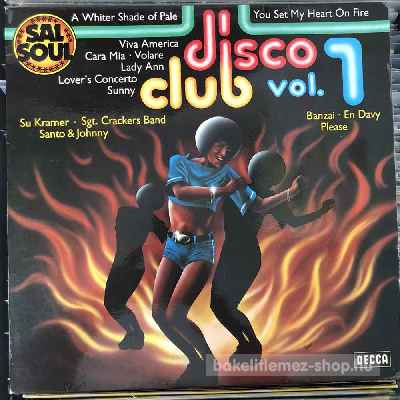 Various - Disco-Club, Vol. 1 - Sal-Soul  (LP, Comp) (vinyl) bakelit lemez