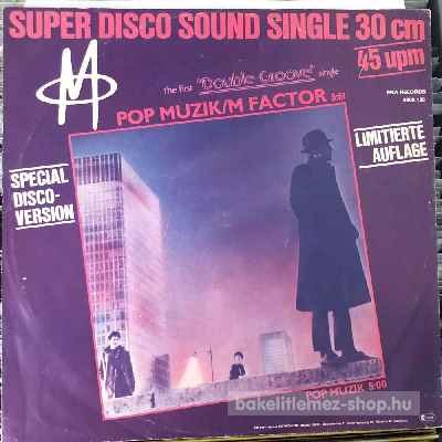 M - Pop Muzik, M Factor (Special Disco-Version)  (12", Ltd Maxi) (vinyl) bakelit lemez