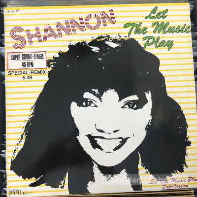Shannon - Let The Music Play (Special-Remix)  (12", Maxi) (vinyl) bakelit lemez