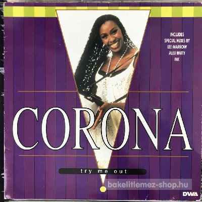 Corona - Try Me Out  (12", Maxi) (vinyl) bakelit lemez