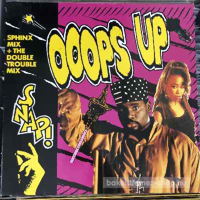 Snap! - Ooops Up (Sphinx Mix) + (The Double Trouble Mix)  (12", Maxi) (vinyl) bakelit lemez