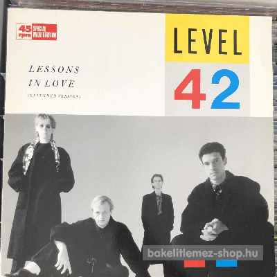 Level 42 - Lessons In Love (Extended Version)  (12", Maxi) (vinyl) bakelit lemez