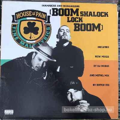House Of Pain - Shamrocks And Shenanigans (Boom Shalock Lock Boom)  (12") (vinyl) bakelit lemez