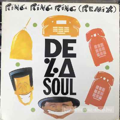 De La Soul - Ring Ring Ring (Remix)  (12") (vinyl) bakelit lemez