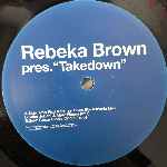 Rebeka Brown  Takedown  (12", Maxi)