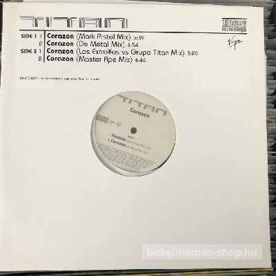 Titan - Corazon  (12", Promo) (vinyl) bakelit lemez