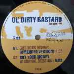 Ol Dirty Bastard Featuring Kelis  Got Your Money  (12")