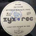 Spyder-D Feat. D. J. DOC  I Can t Wait (To Rock The Mike)  (12")
